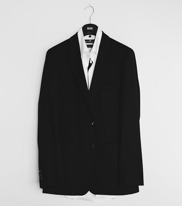 Black men formal suit